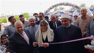  وكيل مجلس الشيوخ تفتتح مسجد آل جبر بدوي بالقصاصين