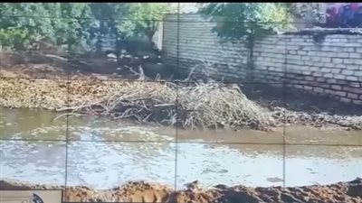 استمرار أعمال سحب المياه بعزبة الكوبانية بالإسماعيلية 