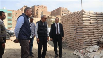 محافظ القليوبية يتفقد أعمال إنشاء مجمع خدمي بميت نما بمدينة شبرا الخيمة  