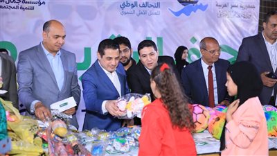 التحالف الوطنى يقيم احتفالية  كبرى ليوم اليتيم في الفيوم 