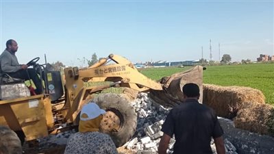 الدقهليه تتصدى للتعديات علي الأراضي الزراعية والحكومية