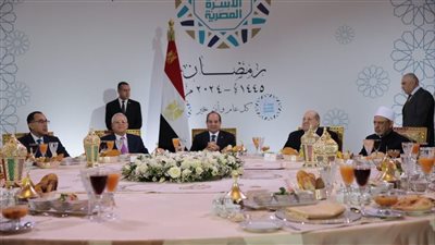 رئيس جامعة سوهاج يشارك في حفل إفطار الأسرة المصرية