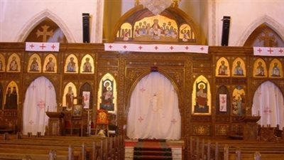 الاب غبريال تواضروس يترأس نهضة الصوم بكنيسة العذراء الدشاشي