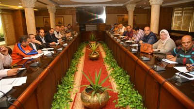 محافظ الغربية يترأس اجتماع اللجنة العليا لتنشيط وتوريد القمح المحلي