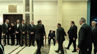 بالصور.. رئيس مجلس النواب وأبوالعينين في عزاء أحمد فتحي سرور