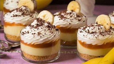 يبني العضلات.. طريقة عمل كريم كراميل بـ الموز