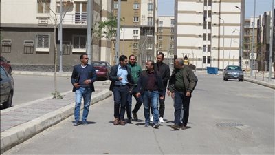 رئيس جهاز العبور الجديدة يتفقد مواقع الروضة وسكن لكل المصريين 