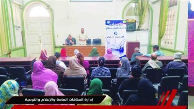 مياه سوهاج تطلق حملات توعوية للمواطنين قبل العيد لترشيد الاستهلاك 