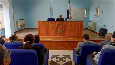 مدير مديرية الطب البيطرى الجديد يناقش خطة عمل مجازر الغربية خلال أيام العيد 