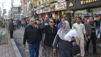 نائب محافظ البحيرة تتفقد مدينة أبو حمص