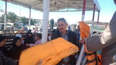 حملات تفتيشية على المراكب النيلية والمعديات بالمنيا