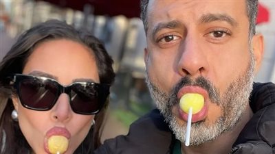 بسنت شوقي ومحمد فراج يحتفلان بعيد الفطر بـ