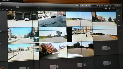 الغربية. متابعة جهود الوحدات المحلية بالقرى والمدن من خلال مركز السيطرة