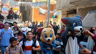 تواصل احتفالات مواطنى الدقهلية فى ثانى أيام العيد