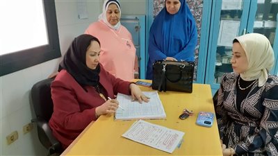 انتشار الفرق الإشرافية لمتابعة الإنضباط الإداري بصحة البحيرة 