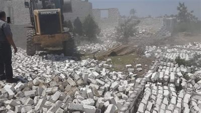 إزالة 31 حالة تعد على الأراضي الزراعية وأملاك الدولة ببني سويف 