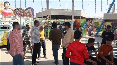 سكرتير بنى سويف يتفقد انتظام العمل بالمواقف والحدائق العامة والمتنزهات  