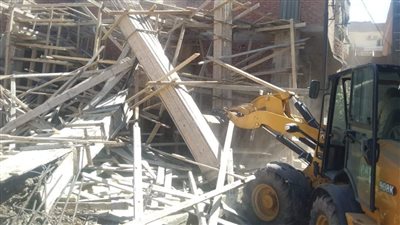 إزالة 13 حالة تعدٍ على الأراضي الزراعية بالفيوم 