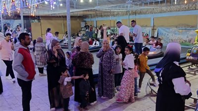 في اليوم الثالث لعيد الفطر..  الملاهي تستقبل 14 ألف طفل بالمنيا 