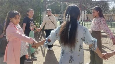 إستمرار فاعليات مبادرة العيد أحلى بمركز شباب النجمه والحمران بابوتشت