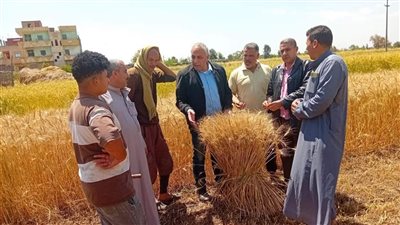 وكيل زراعة الغربية يتفقد سير العمل بالإدارات في ثالث أيام عيد الفطر 