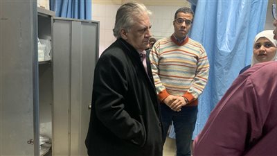 وكيل صحة الدقهلية يتفقد مستشفى ميت غمر