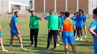 تدريبات قوية للمقاولون استعدادا لمباراة بيراميدز 