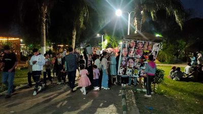 ألعاب رياضية وملاهي أطفال في رابع أيام عيد الفطر بالقناطر الخيرية 