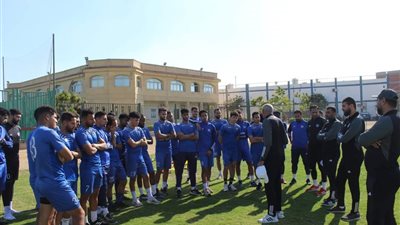  منتخب السويس يواصل استعداداته لمواجهة العبور 