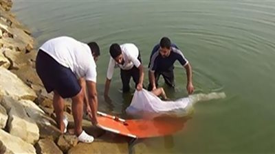 انتشال جثة شاب غرق في مياه النيل بالجيزة 