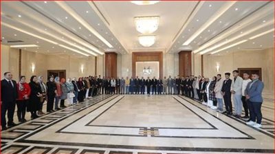 الداخلية تنظم زيارة لطلبة وأساتذة جامعة سوهاج لمركز إصلاح أخميم