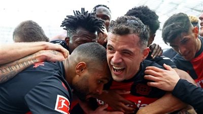 باير ليفركوزن يتوج بلقب الدوري الألماني لأول مرة في تاريخه 