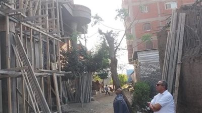 إزالة تعديات على الأراضي الزراعية بالقليوبية