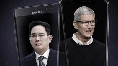 سامسونج تتفوق على آبل لتصبح أكبر علامة تجارية للهواتف الذكية في العالم