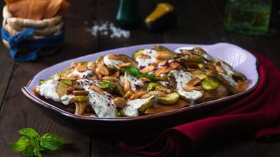 مفيدة للحوامل| اصنعي سلطة الكوسا بالنعناع والطحينة وتمتعي بمذاق لذيذ