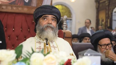  حفل إستقبال لأسقف نجع حمـادي الجديد فى بهـجـورة