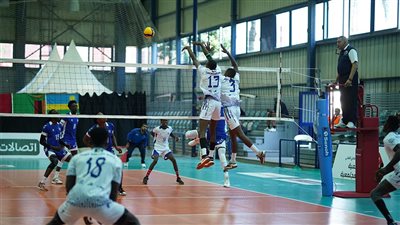 بطولة أفريقيا للطائرة .. دوالا الكاميروني يتفوق على بطل بوروندي