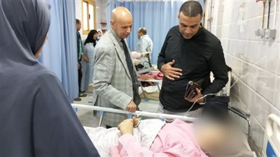 وكيل صحة الشرقية يطمئن على الحالة الصحية للمرضى بمستشفى الزقازيق العام