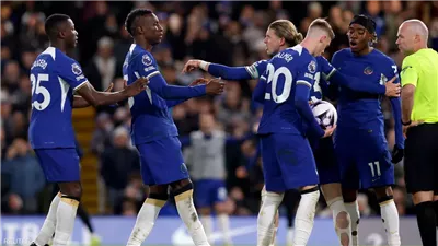 ركلة جزاء في الدوري الانجليزي  تشعل فتيل مشاجرة بين لاعبي تشلسي 