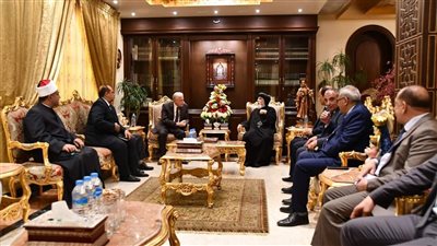 فودة يهنئ أسقف سيناء الجنوبية بسلامة الوصول بعد رحلة علاج في الخارج