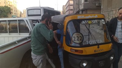 رفع 1600 حالة إشغال وتعدٍ على الطريق العام بالجيزة