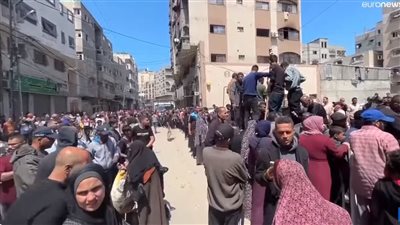 إعادة تشغيل مخبز في شمال غزة لأول مرة منذ بداية الحرب.. فيديو