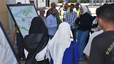 مياه الأقصرتشارك بفعاليات الأسبوع البيئى الأول لجامعة طيبة التكنولوجية