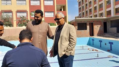 وكيل وزارة الشباب والرياضة بالقليوبية يتابع أعمال bot بتكلفة 6 ملايين جنيه بمراكز شبين