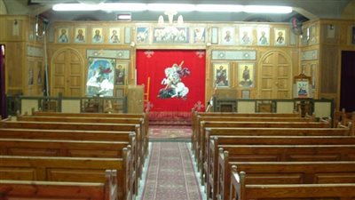 طقوس نهضة الصوم في كنيسة مارجرجس بأبوصير الليلة