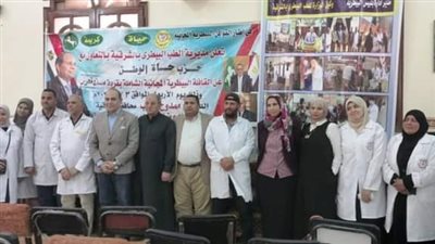 قافلة بيطرية علاجية بقرية سندنهور ضمن مبادرة «تنمية الريف المصري»