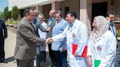 وزير الإنتاج الحربي يتفقد 