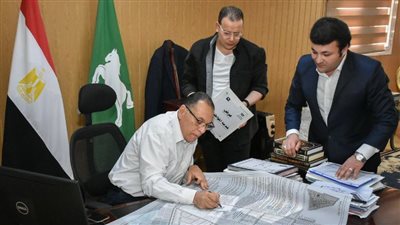 محافظ الشرقية يعتمد المخطط التفصيلي لمنطقة بلبيس الصناعية