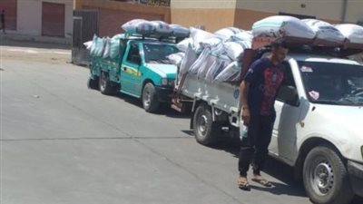 توريد 7871 طن قمح للصوامع والشون بمراكز الشرقية