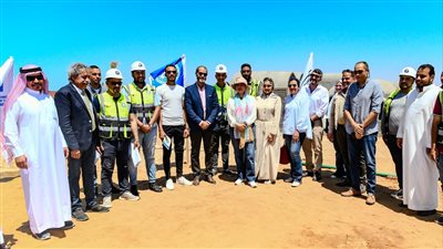 وزيرة البيئة تتفقد الأعمال الإنشائية لقرية الغرقانة بجنوب سيناء